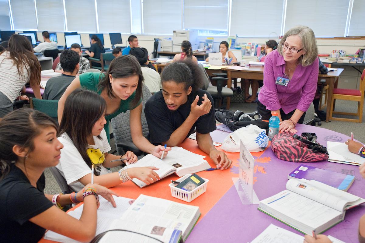 students in classroom